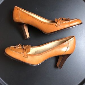 Tan Loafer Heel Circa Comfort 365 10.5 Narrow